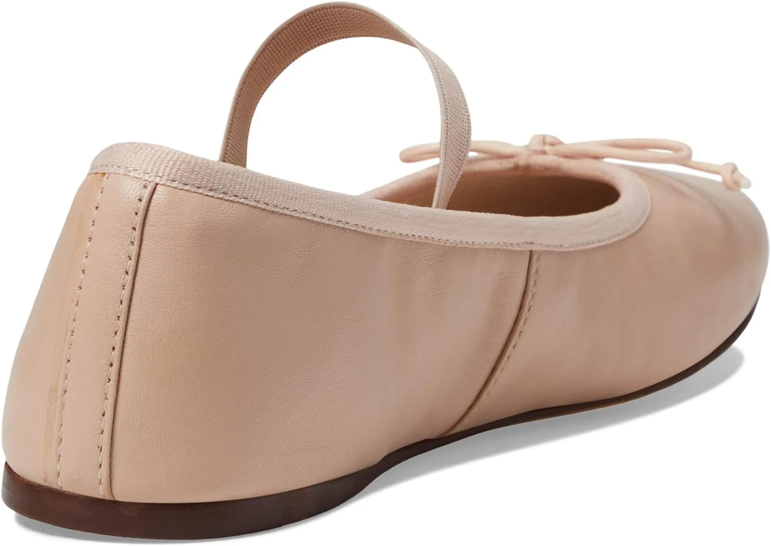 Audrey Chinese Laundry Flats in Blush Leather