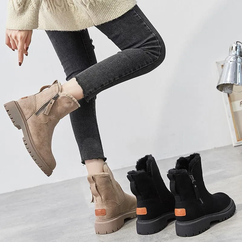 Bequeme und Warme Winterstiefel