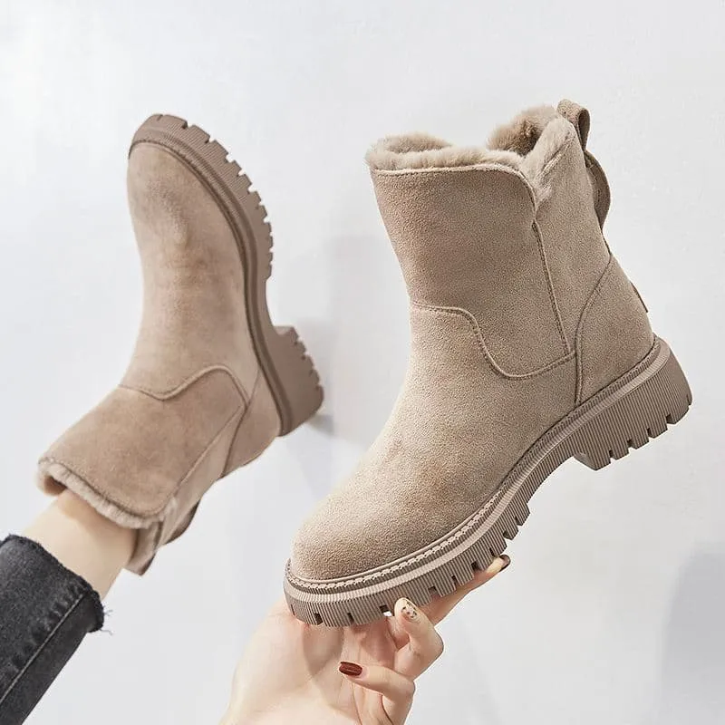 Bequeme und Warme Winterstiefel