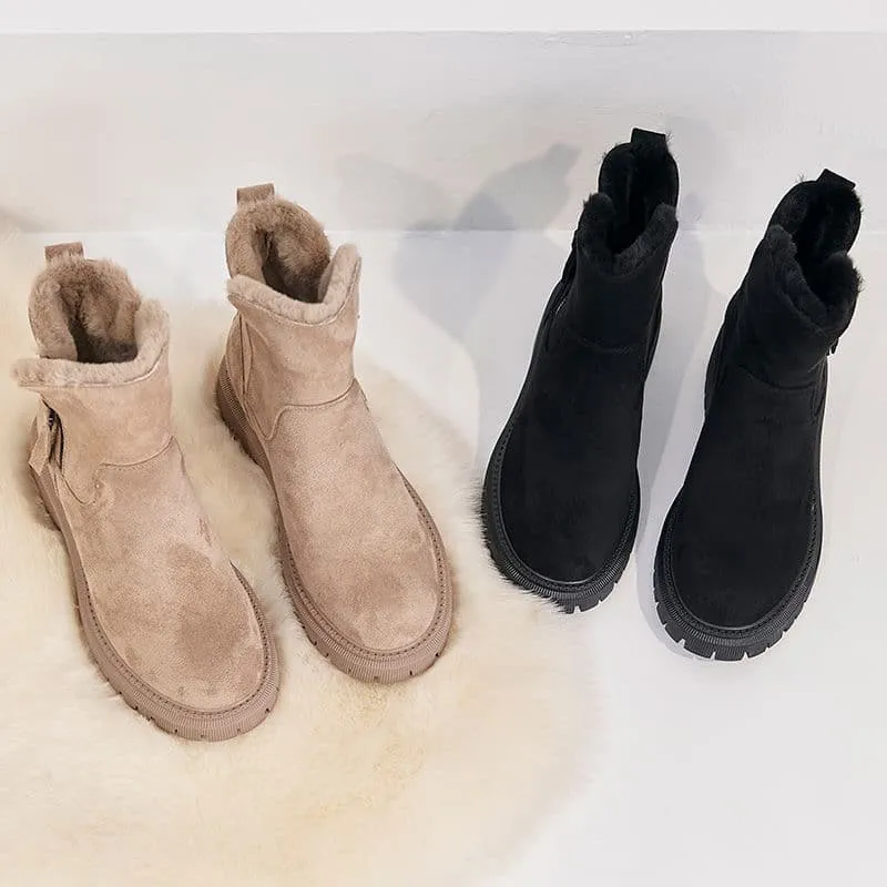 Bequeme und Warme Winterstiefel
