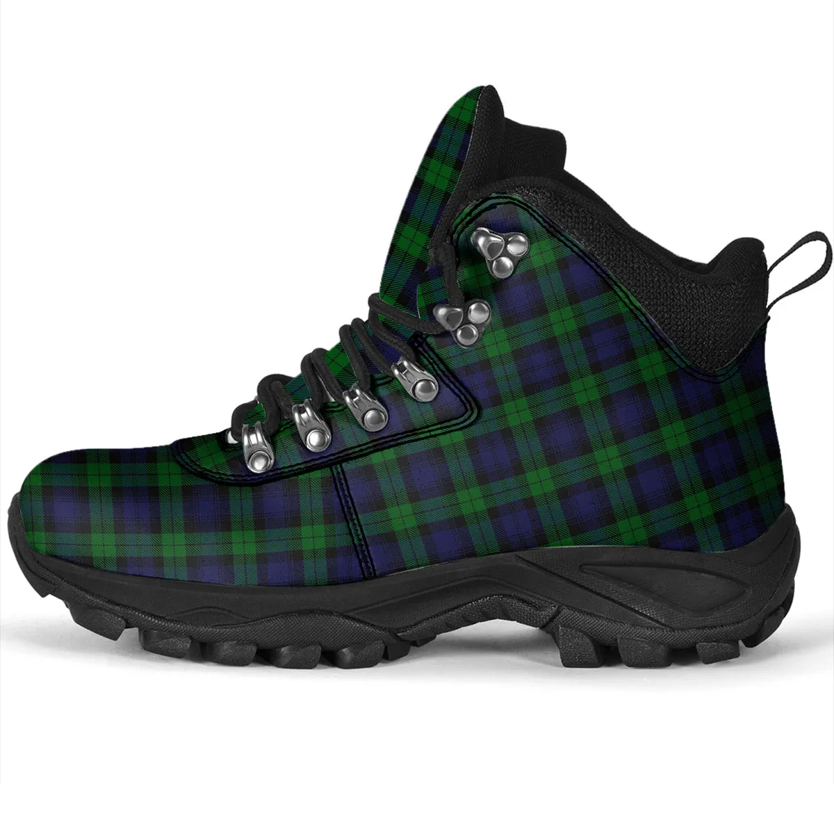 Black Watch Tartan Alpine Boots