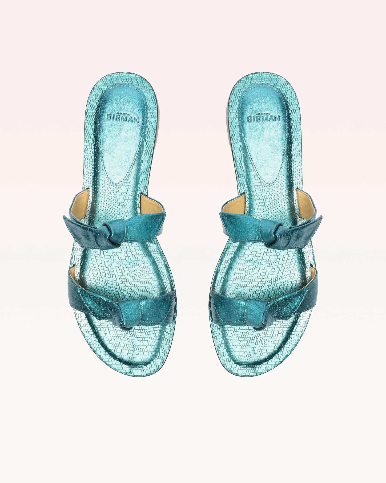 Clarita Flat Slide Acqua