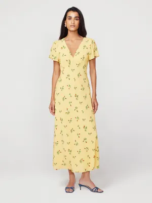 Effie Buttercup Rosebud Midi Dress