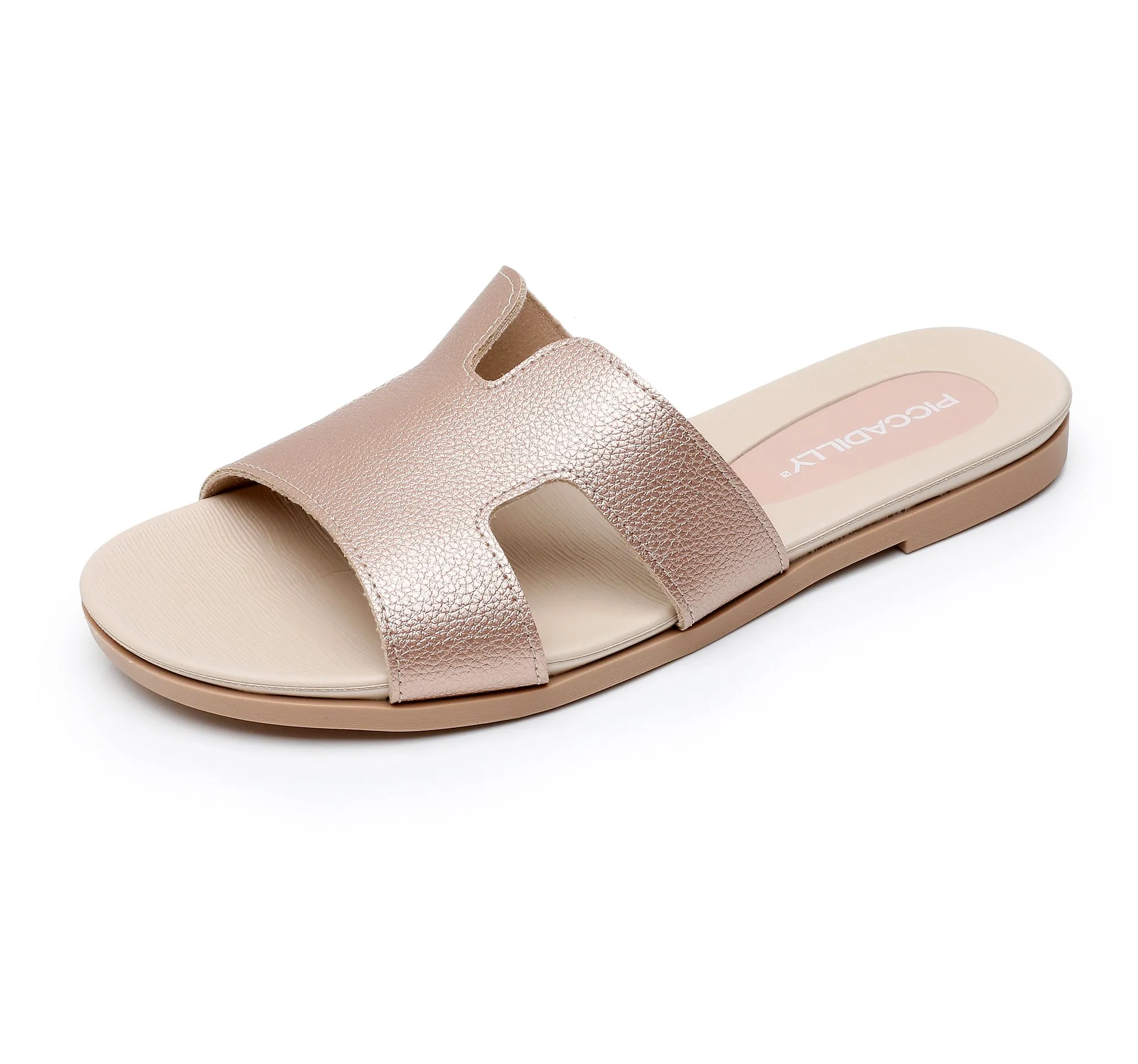 Glamour Glide Sandals - Metal Rose (418.048)