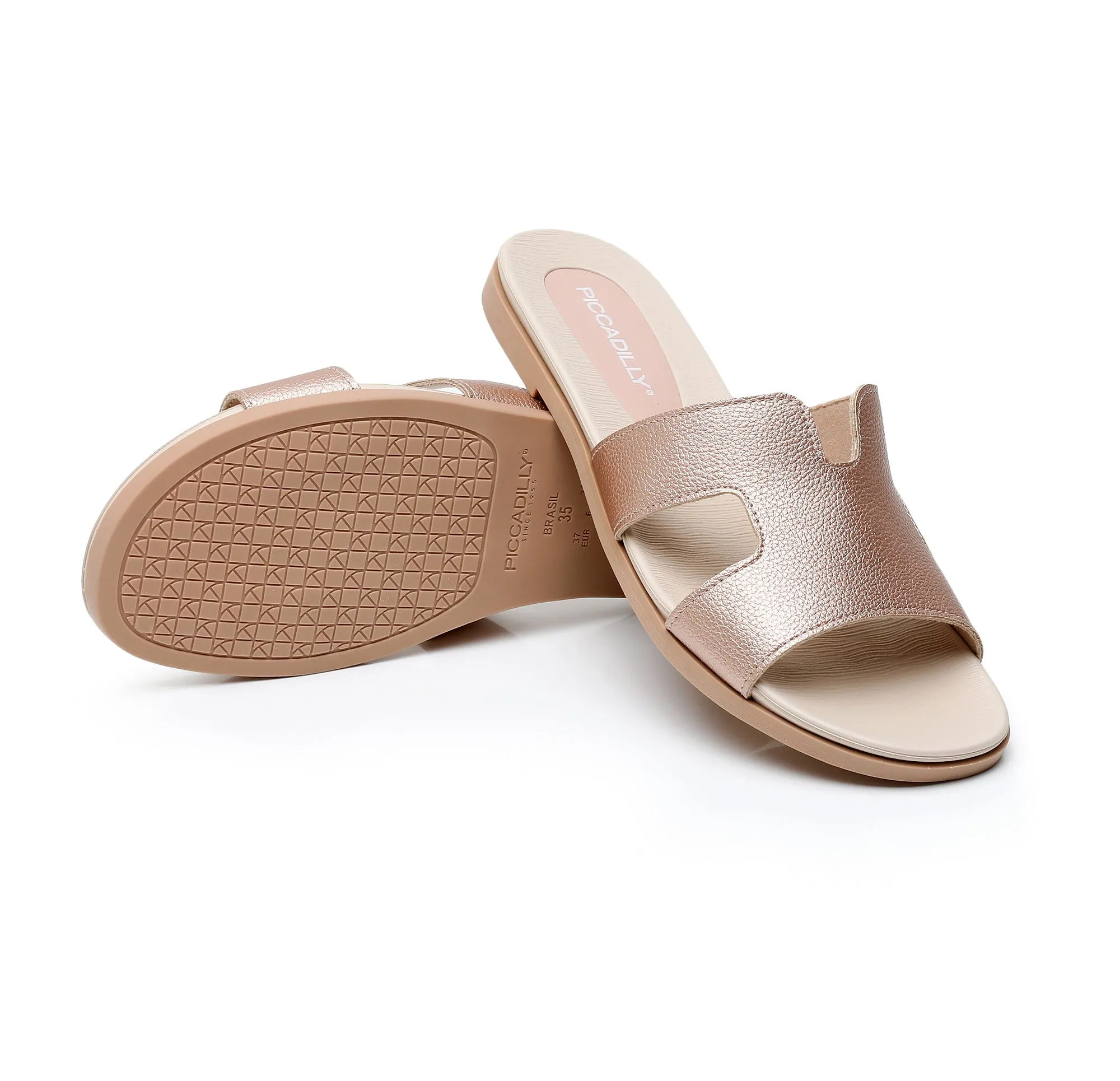 Glamour Glide Sandals - Metal Rose (418.048)