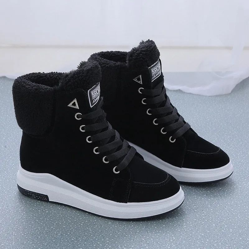 HeySneakers Nina Hoge Sneakers | Warme Snowboots Met Voering