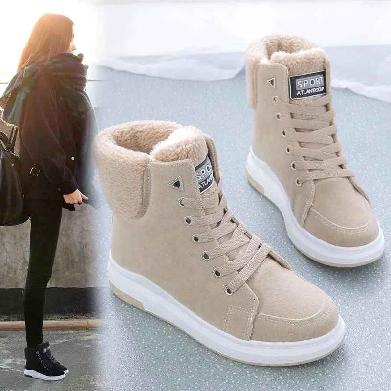 HeySneakers Nina Hoge Sneakers | Warme Snowboots Met Voering