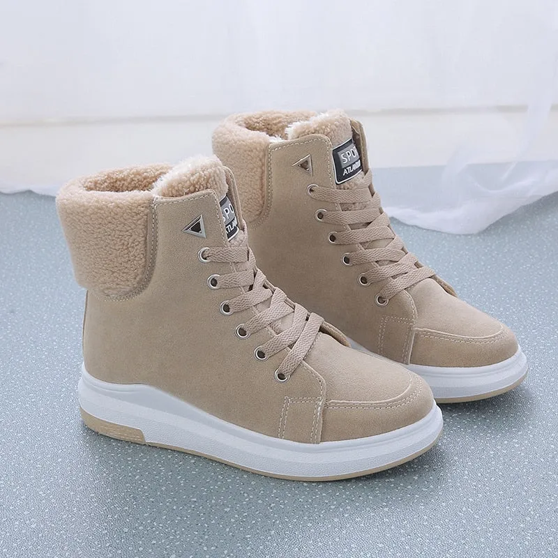HeySneakers Nina Hoge Sneakers | Warme Snowboots Met Voering