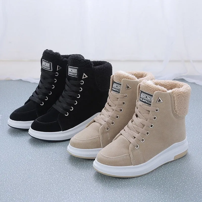 HeySneakers Nina Hoge Sneakers | Warme Snowboots Met Voering