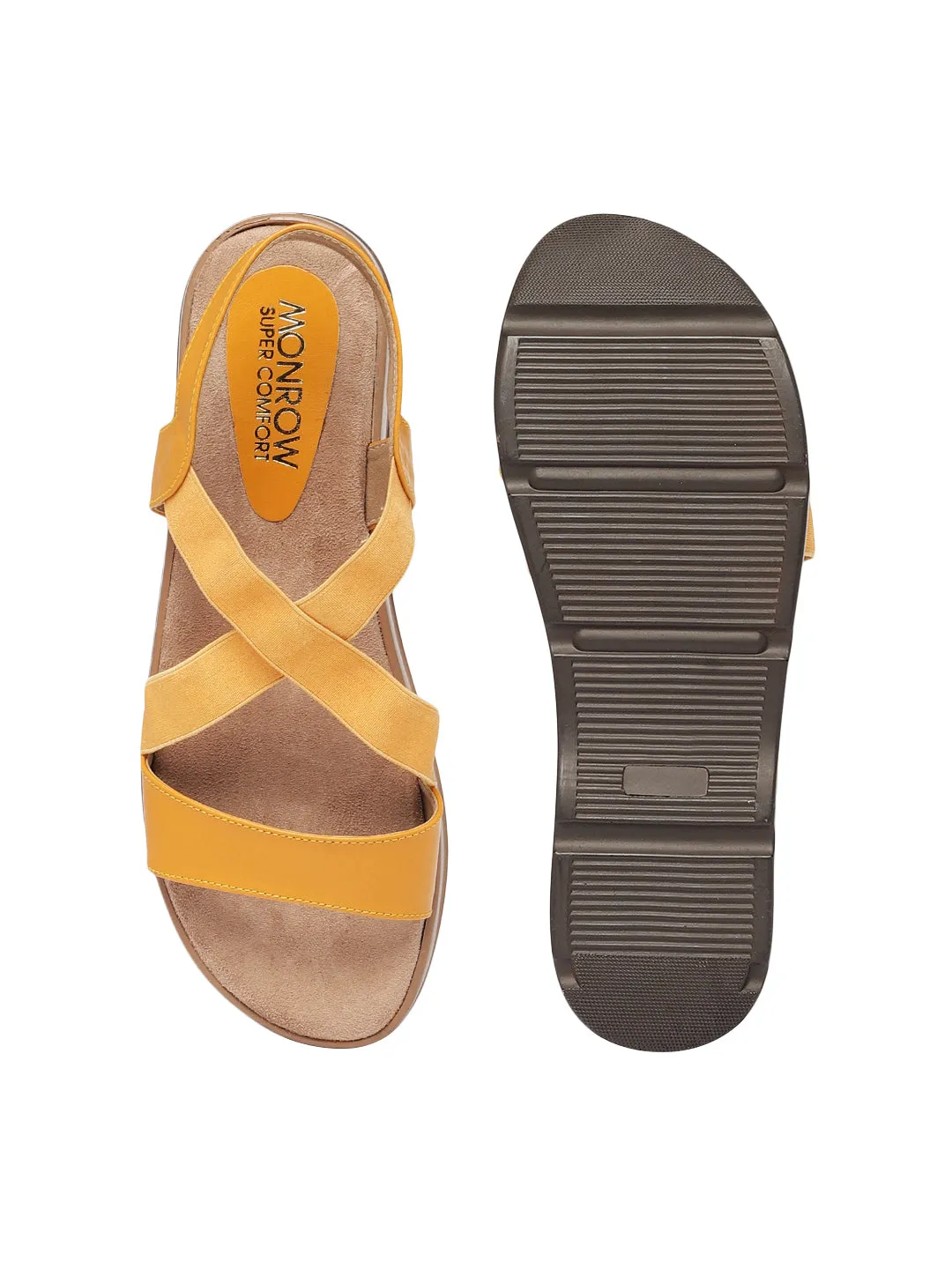 Katherine Yellow Wedge Heels