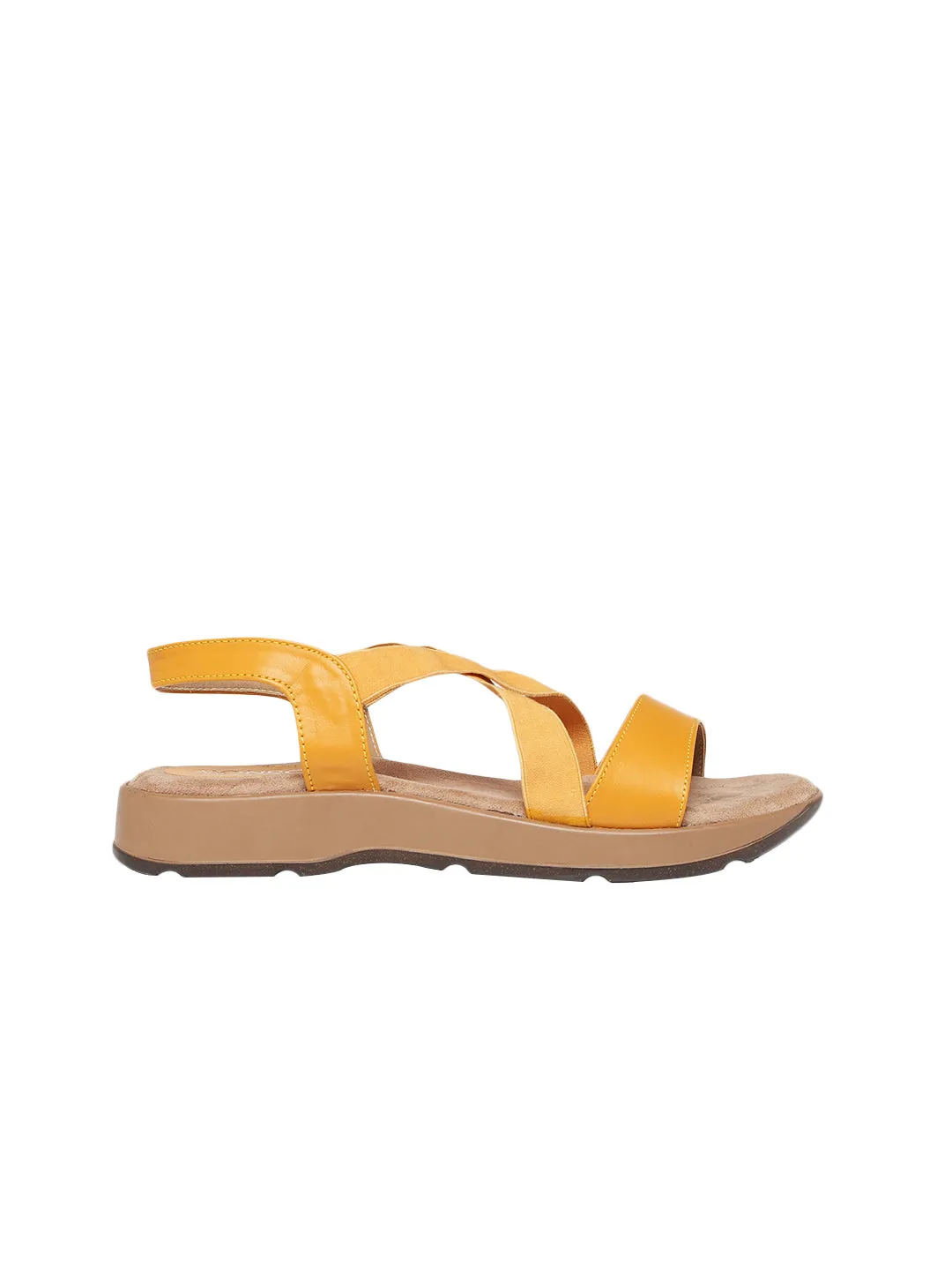 Katherine Yellow Wedge Heels