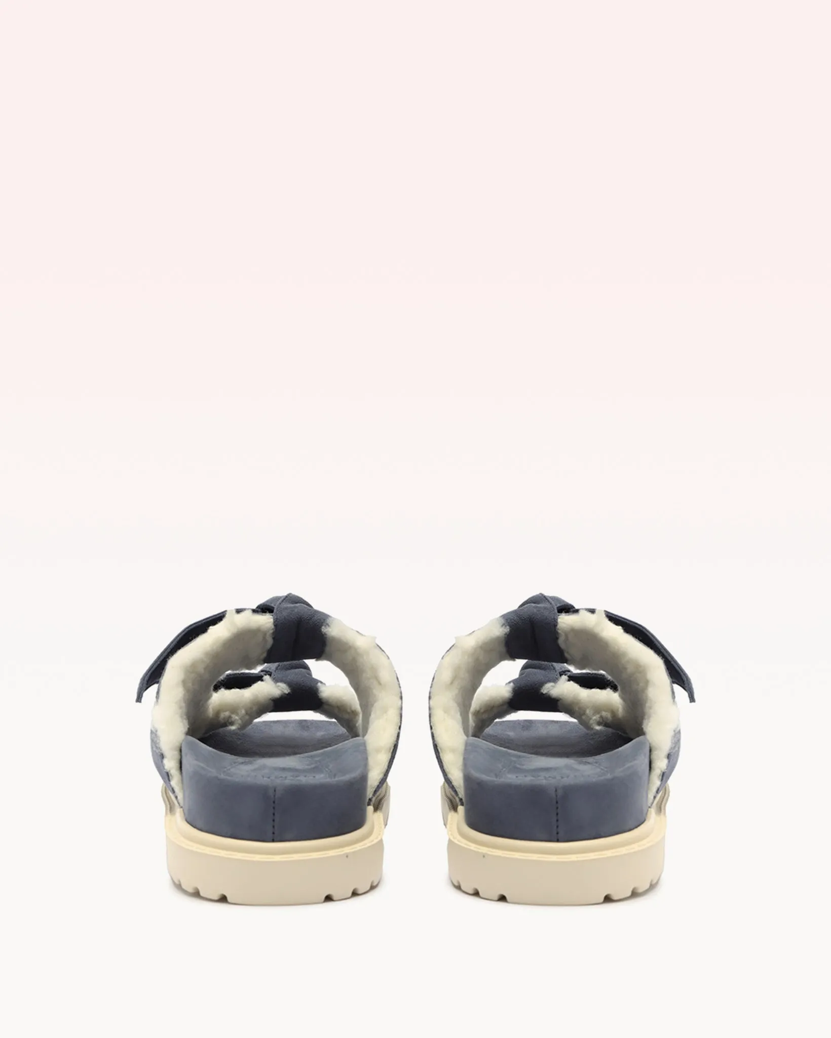Lolita Sport Sandal Shearling Shadow Blue