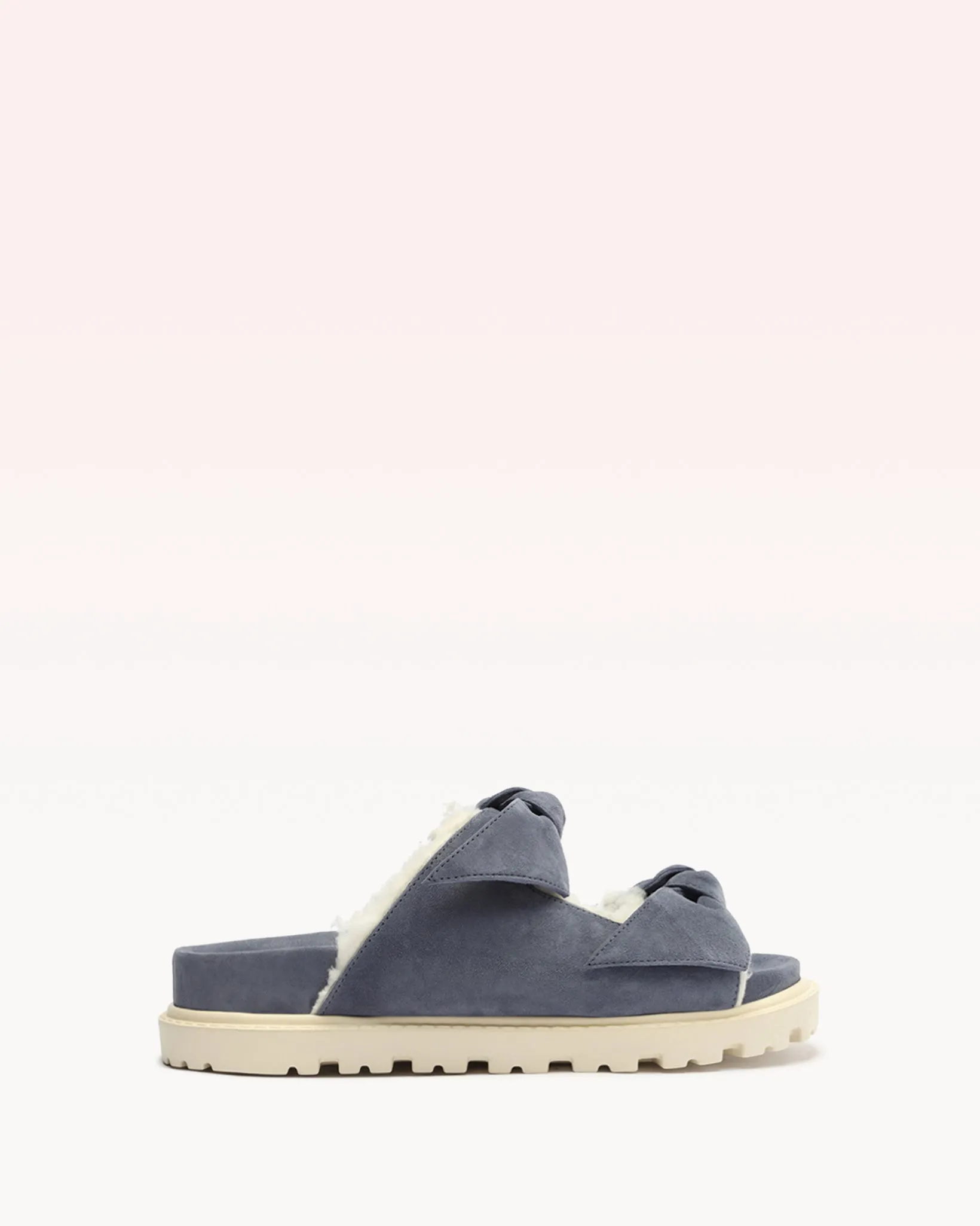 Lolita Sport Sandal Shearling Shadow Blue
