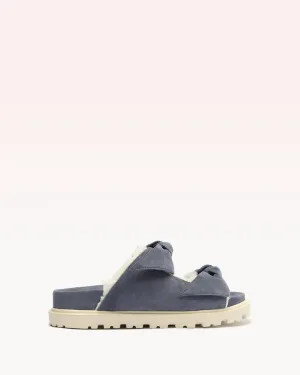 Lolita Sport Sandal Shearling Shadow Blue