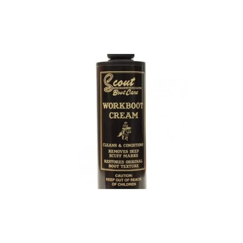 M&F Scout Work Boot Cream 8oz Boot Care