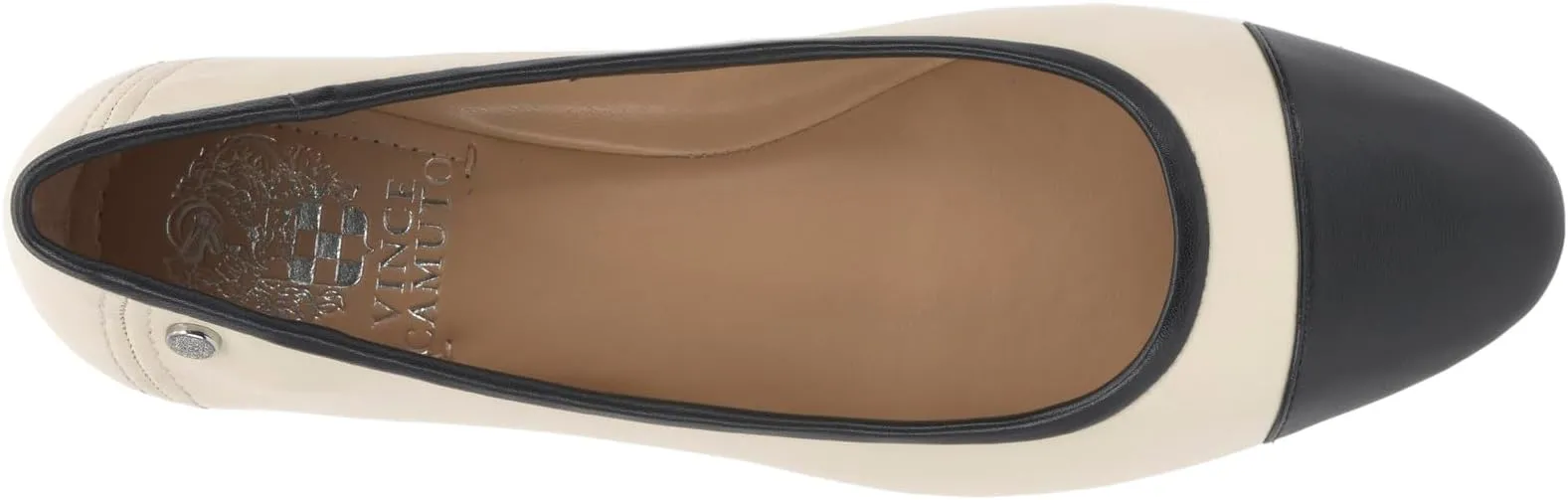 Minndy-CT Vince Camuto Ballerinas, Creamy White