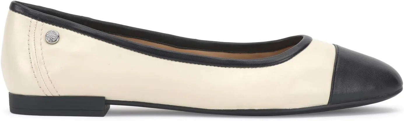 Minndy-CT Vince Camuto Ballerinas, Creamy White
