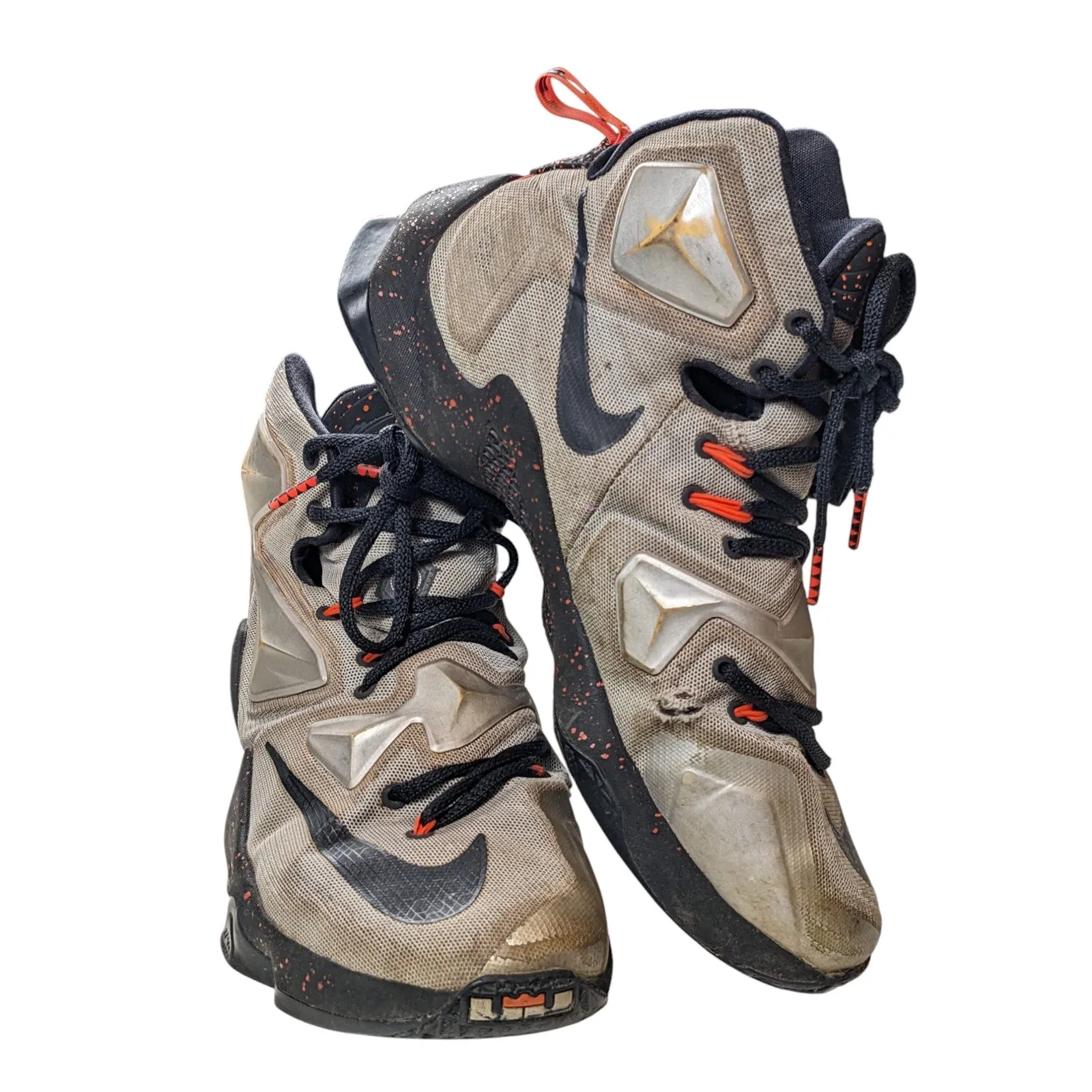 Nike LeBron 13 Shoes Mens 9 Basketball High Top Athletic Sneakers 807219-003