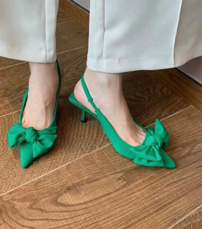 Tai knot heel (Green)