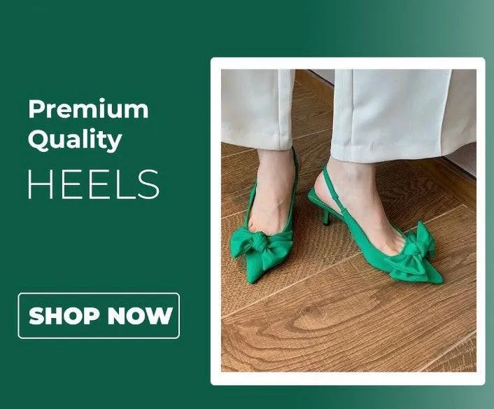 Tai knot heel (Green)