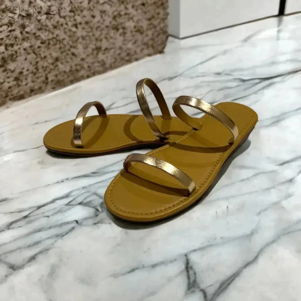 Two Strand Golden Flats