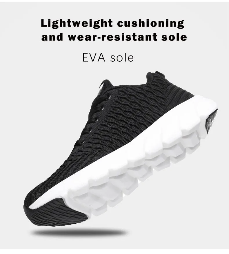 Women's Sneaker Fitness Shoes Lace up Non-Slip Soft Tennis Shoes Lace-up Lightweight Jogging Walking Breathable Sneakers